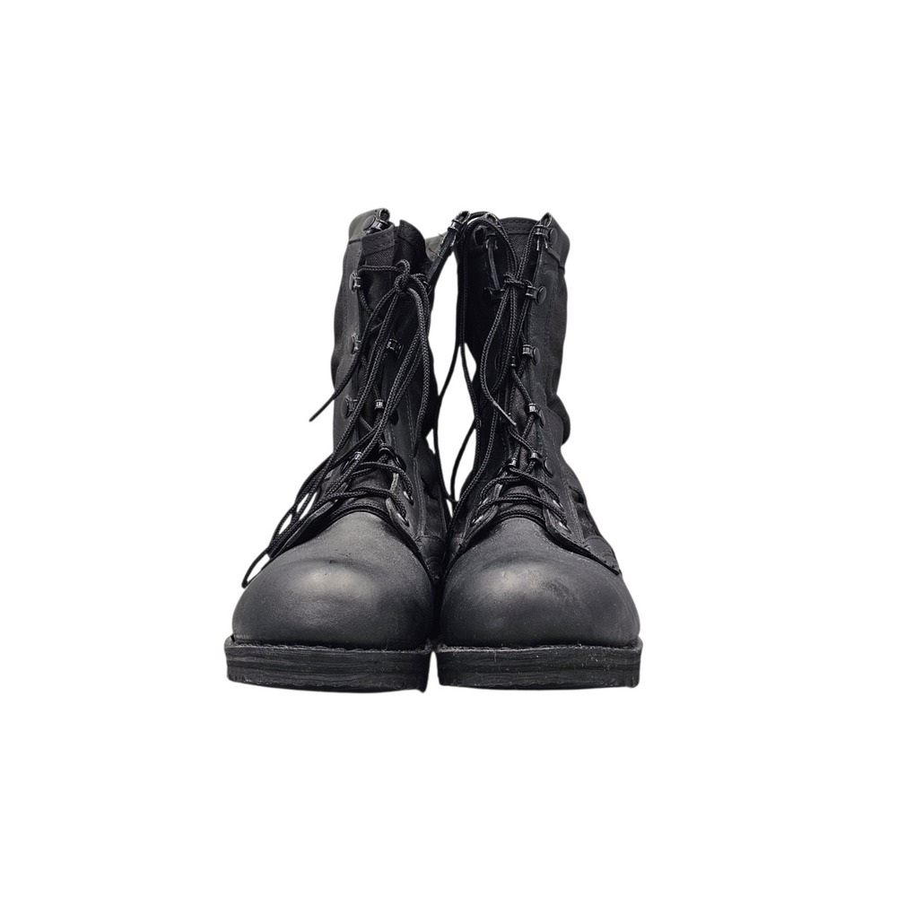 Belleville Mens Size 8 R NWOB ASTM HW Black Leather Combat Jungle Military Boots - Picture 2 of 8